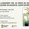 El Teatre-Auditori de Dénia acull el lliurament de la 7a edició del Premi de Narrativa Ciutat de Dénia